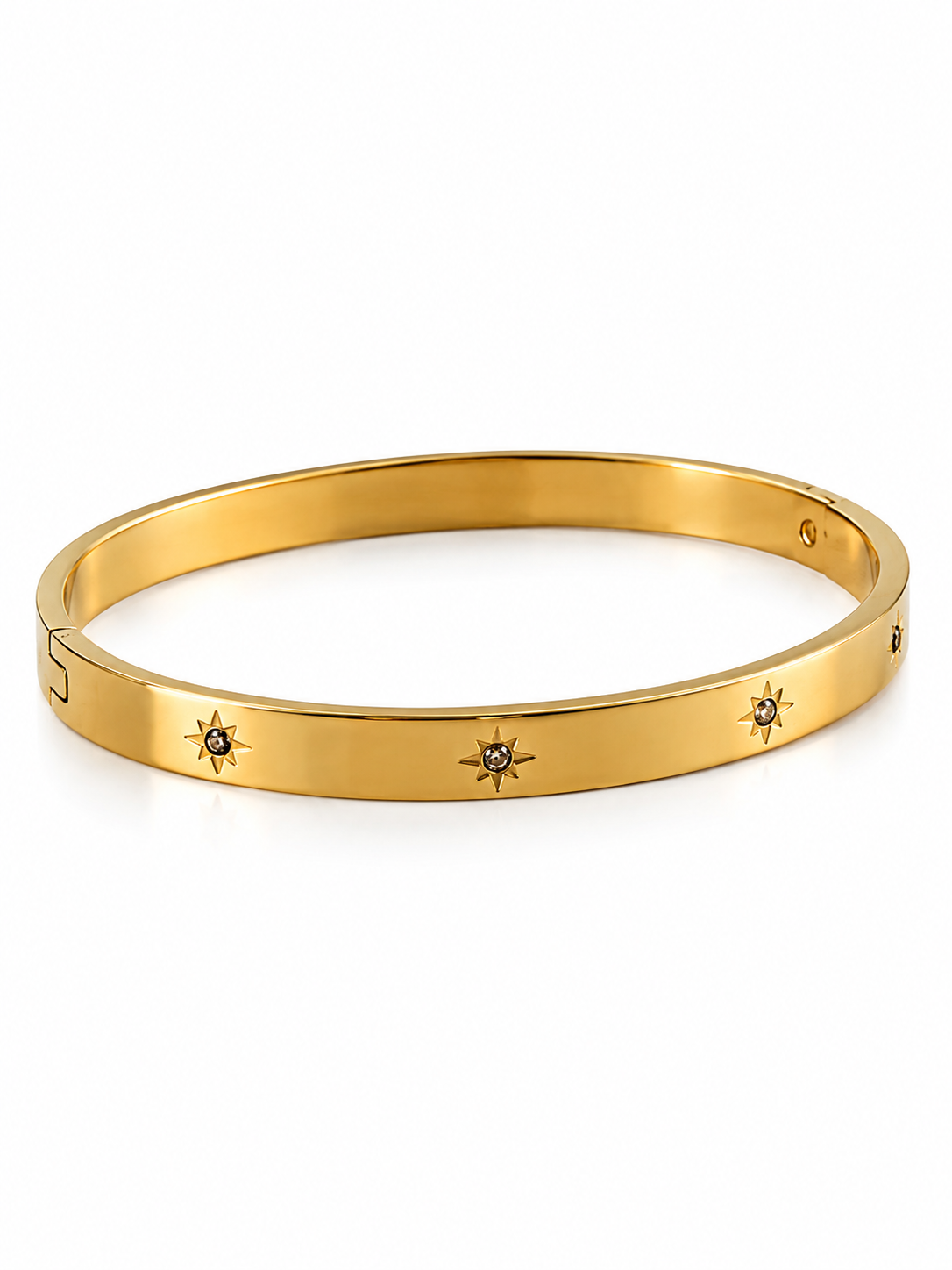 Star Bangle in Gold by YAVI Atelier