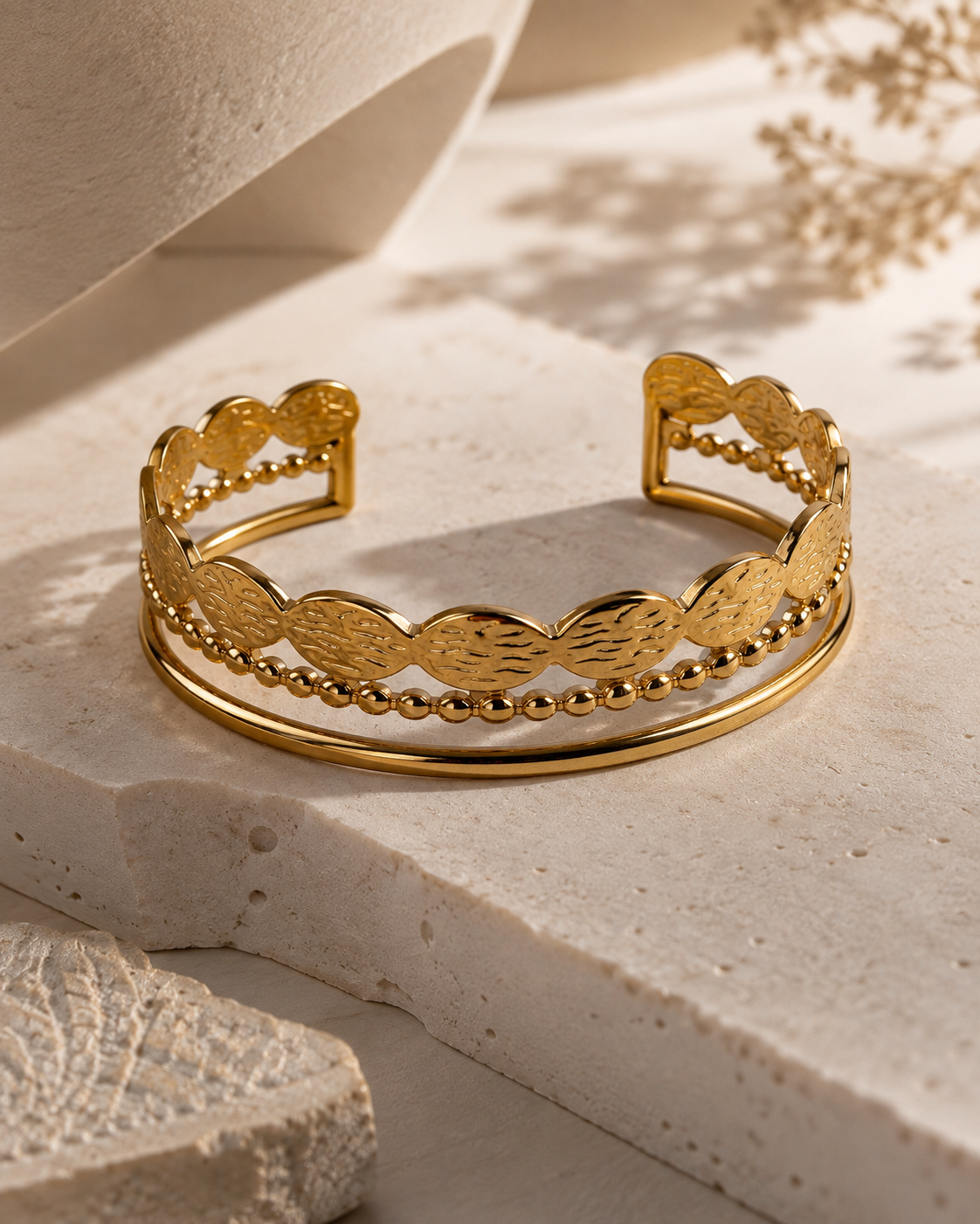 Starfish Motif Bangle by YAVI Atelier — view 2