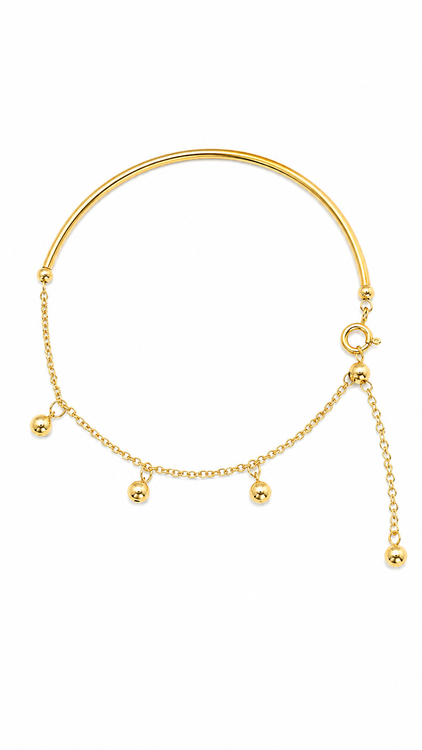 Half Circle Beaded Bracelet