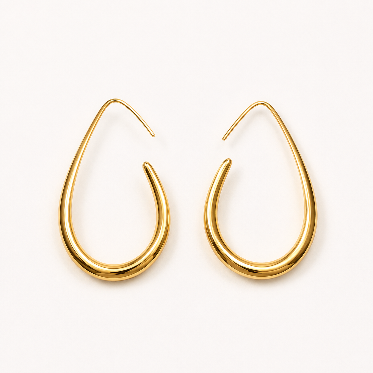 Geometric Sculpted Earrings by YAVI Atelier