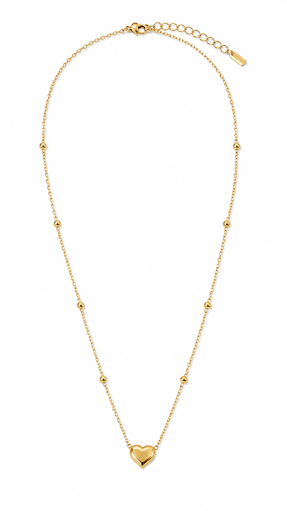 Delicate Heart-Shaped Necklace by YAVI Atelier