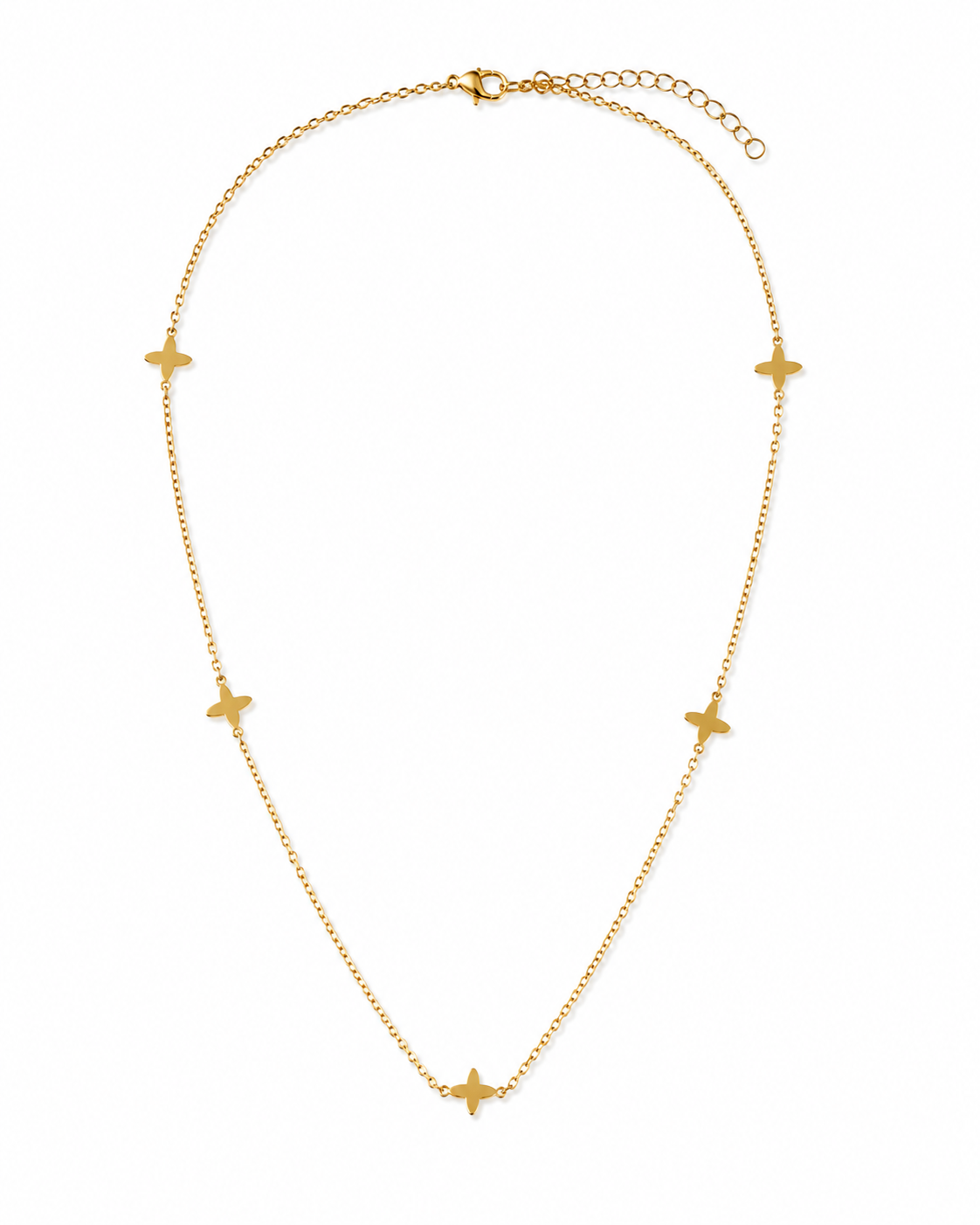 Asymmetric Star Necklace by YAVI Atelier